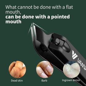 VANWIN ergonomic handle texture offering secure, comfortable grip benefit