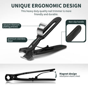 VANWIN nail file and storage case included for finishing and protection