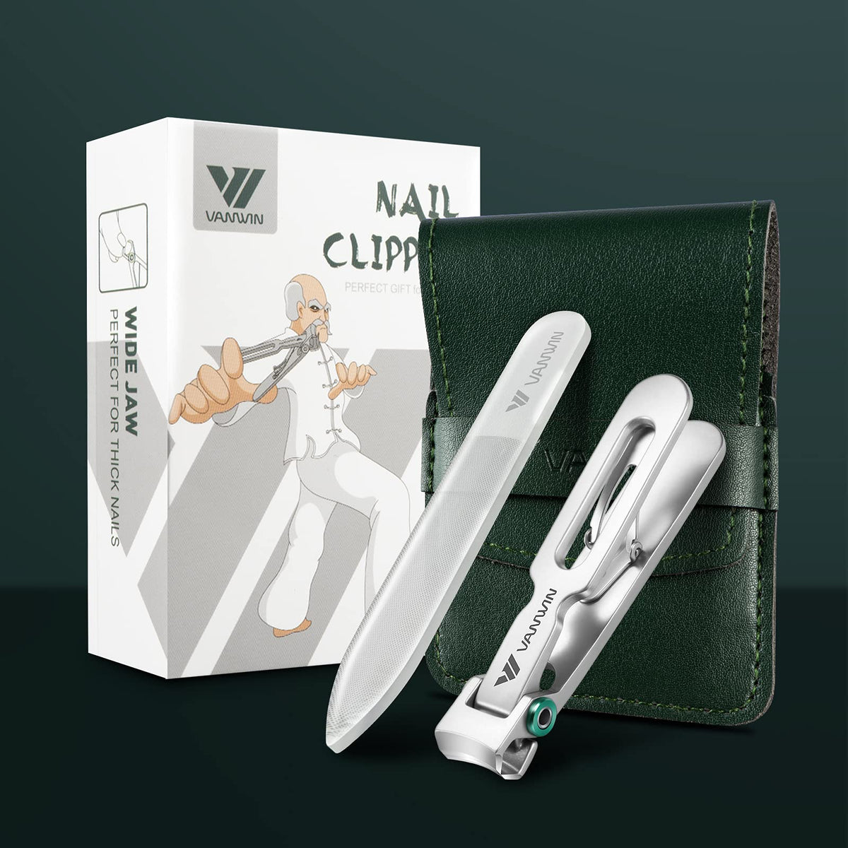 VANWIN size comparison next to coin showing scale and portable convenience