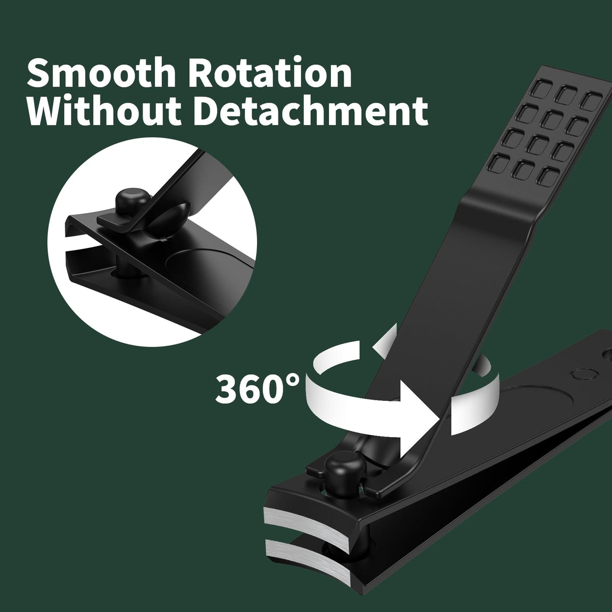 VANWIN clippers beside a coin demonstrating compact size and portability