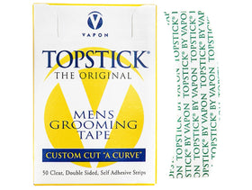 Vapon Topstick being applied at hairline showing secure natural hold