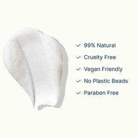 VASANTI 120g next to common objects showing size and lasting value benefit