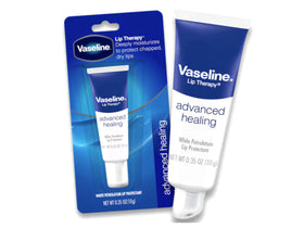 Vaseline tin inside a purse illustrating portability and quick reapplication