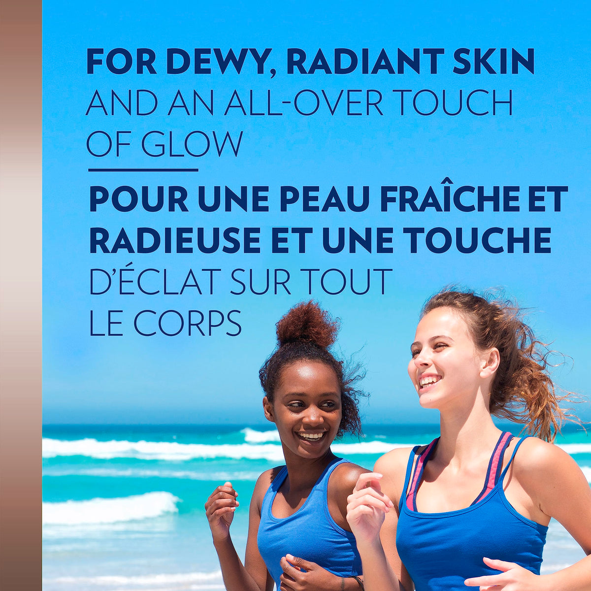 Vaseline all-over body balm stick texture close-up for smooth skin