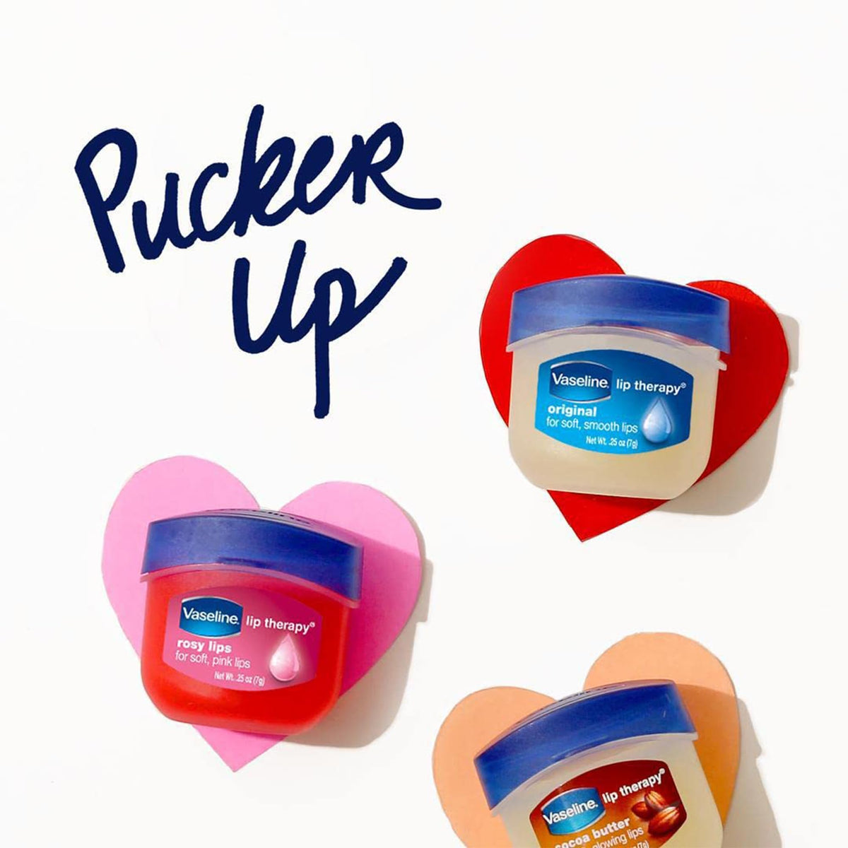 Lifestyle shelf with Vaseline bundle in a bathroom indicating daily use convenience