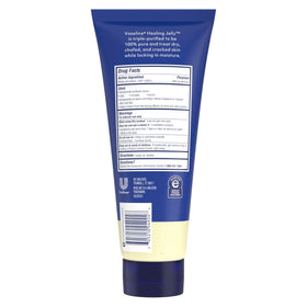 Vaseline healing jelly close-up texture illustrating smooth clear jelly and moisturizing effect
