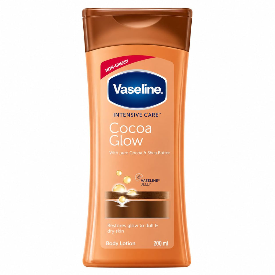 Vaseline front bottle showing label and size for quick identification