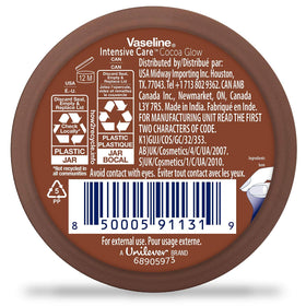 Vaseline tube cap detail highlighting leak-resistant travel convenience