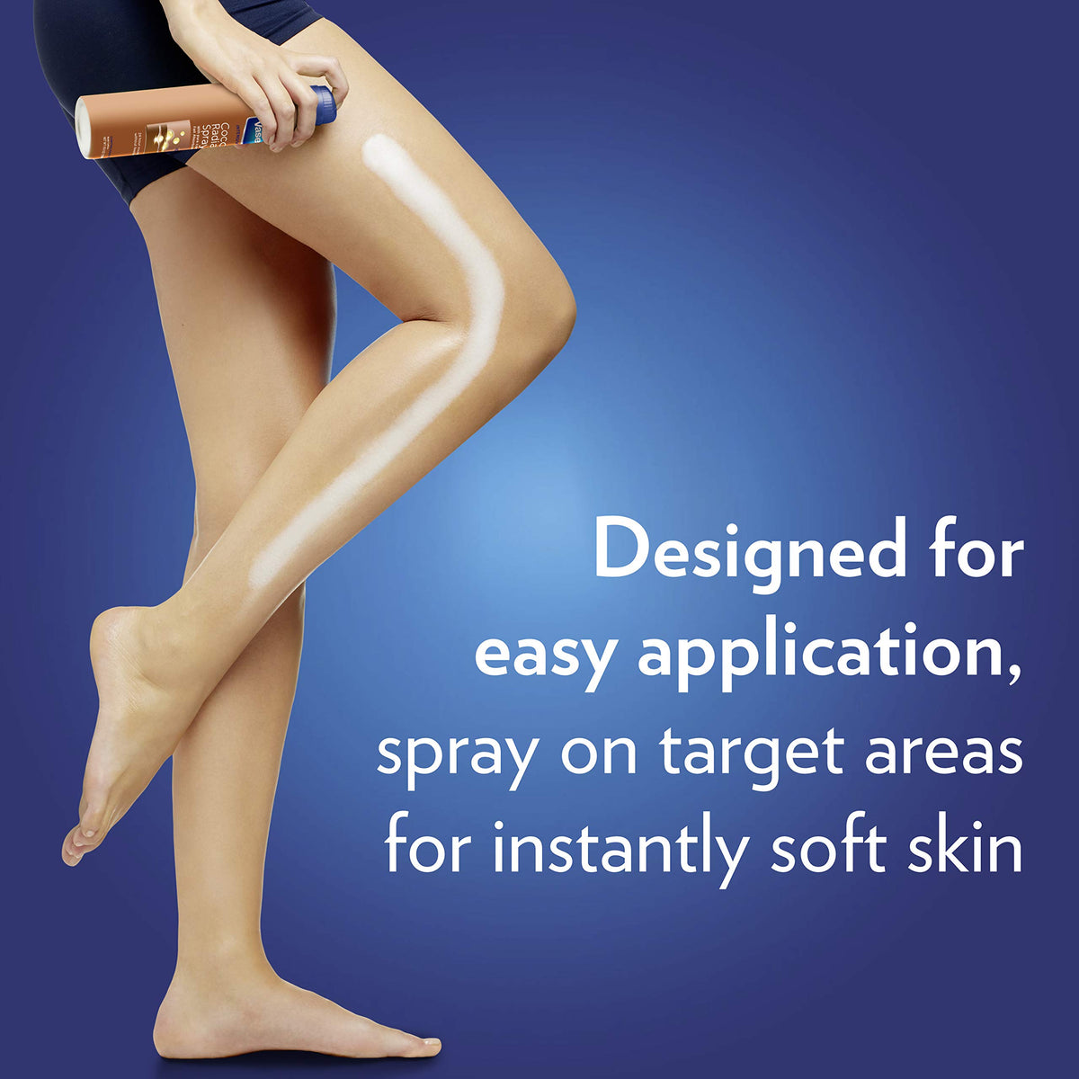 Close-up of lotion texture highlighting Vaseline microdroplets and smooth cocoa butter blend