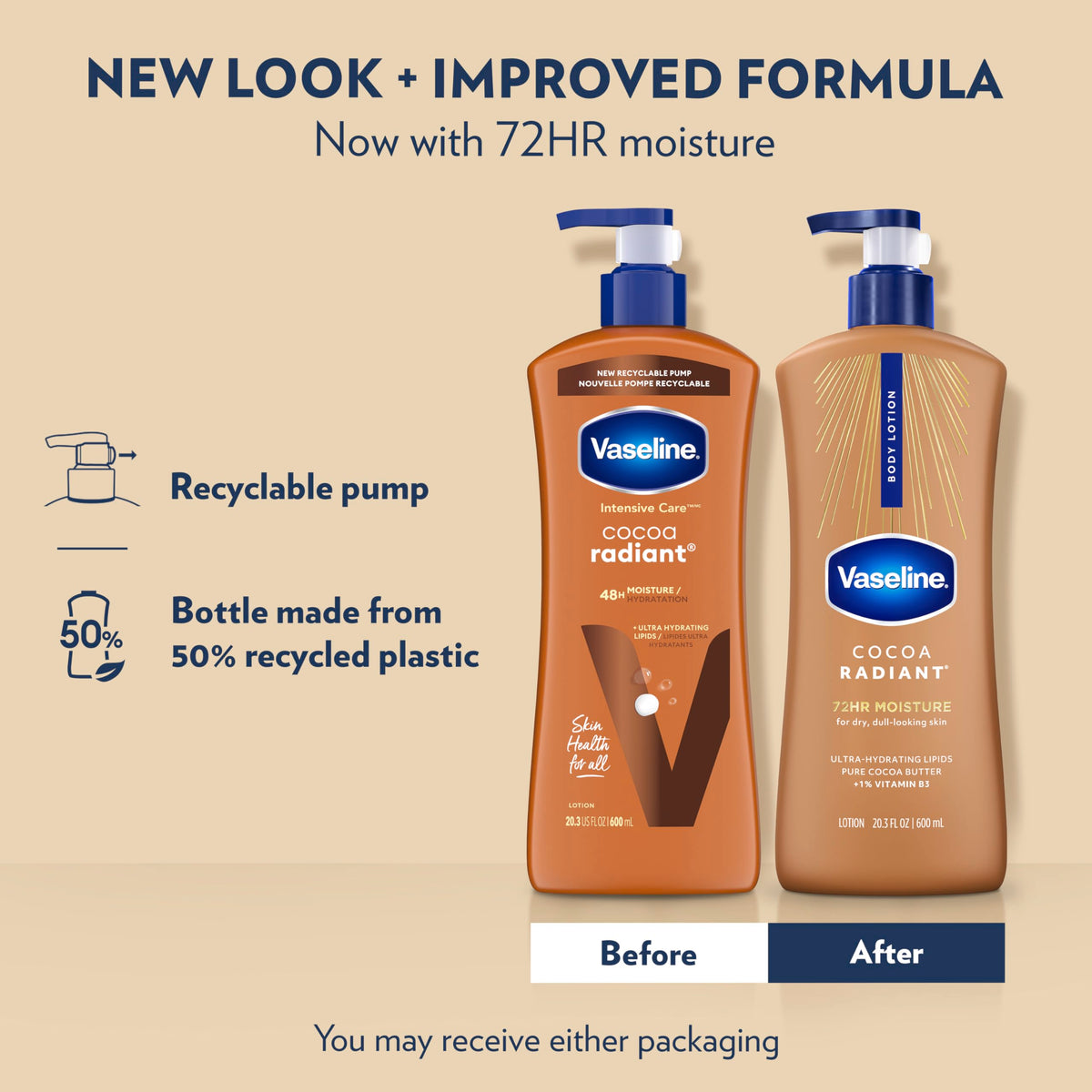 Vaseline lotion texture on skin showing smooth application and absorption