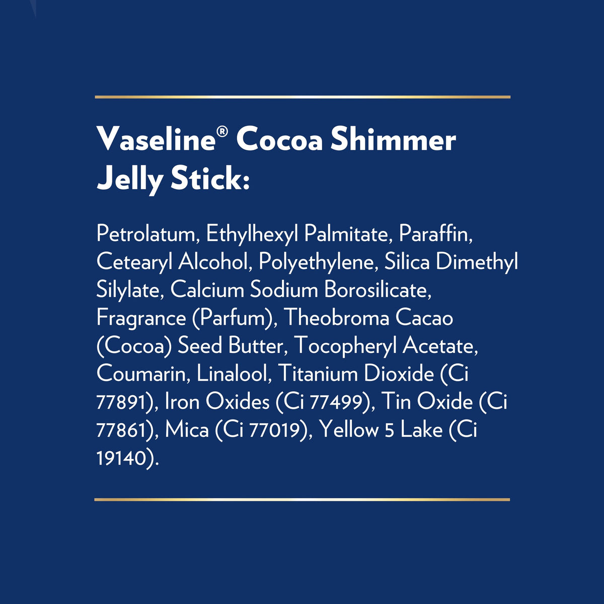Vaseline stick inside a travel bag ready for on-the-go skin refreshment