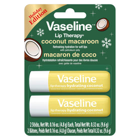 Vaseline open lip balm stick closeup showing smooth balm surface and easy swipe application benefit