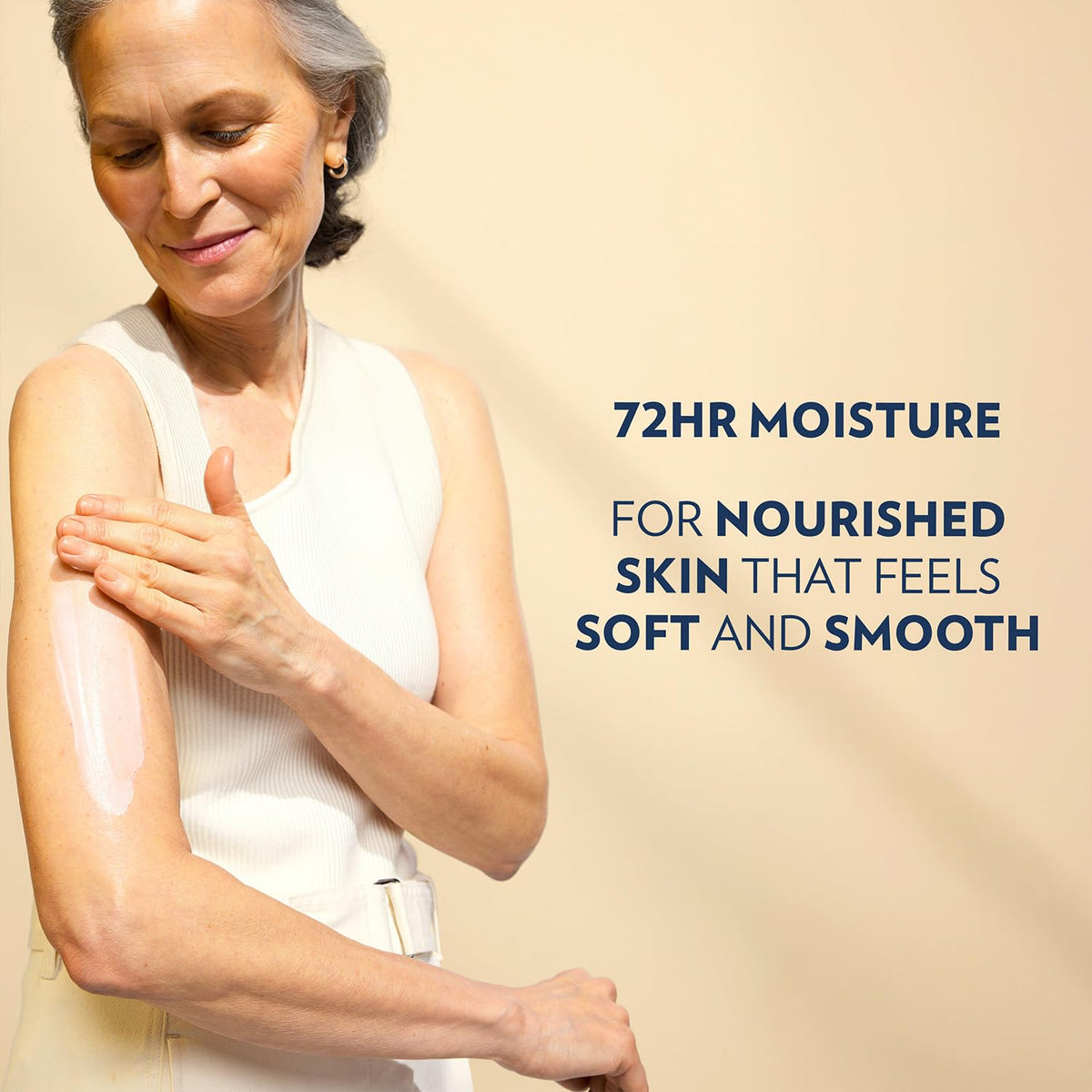 Elbow before and after images showing Vaseline healing rough patch improvement