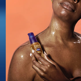 Vaseline recyclable bottle label highlighting eco-friendly packaging benefit