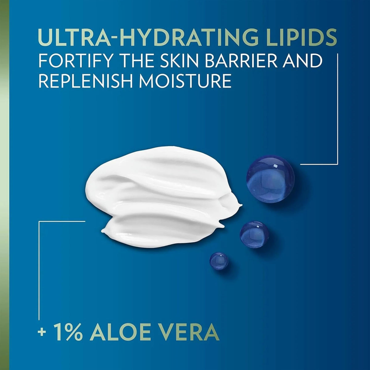 Aloe plant and Vaseline bottle together emphasizing calming aloe benefit