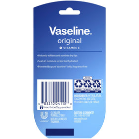Vaseline jar open close-up showing smooth petroleum jelly texture and easy spread