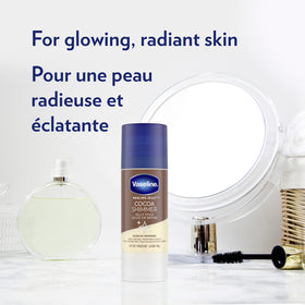 Hand using Vaseline jelly showing easy application and moisture sealing benefit