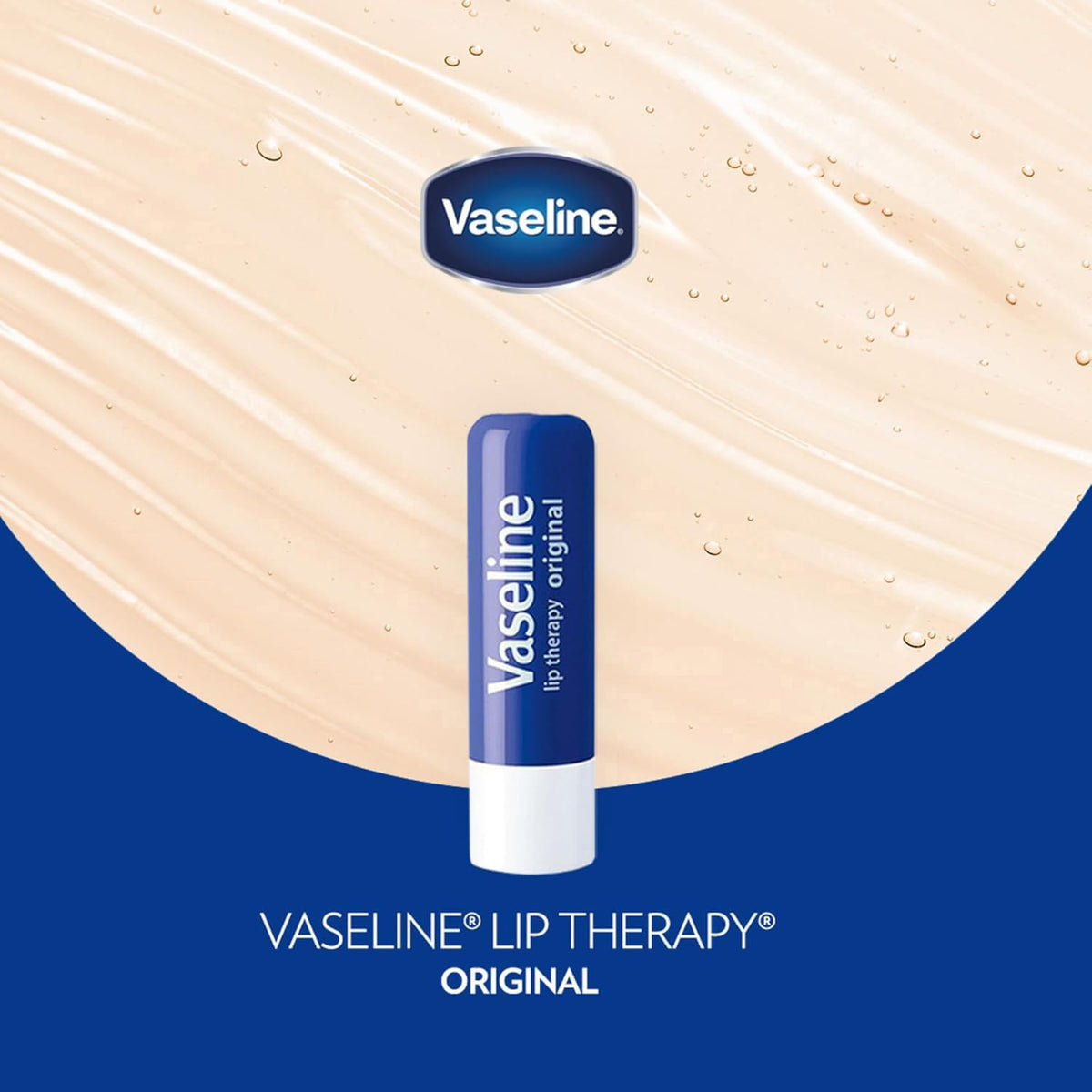 Vaseline label close-up showing ingredient transparency and trusted formula