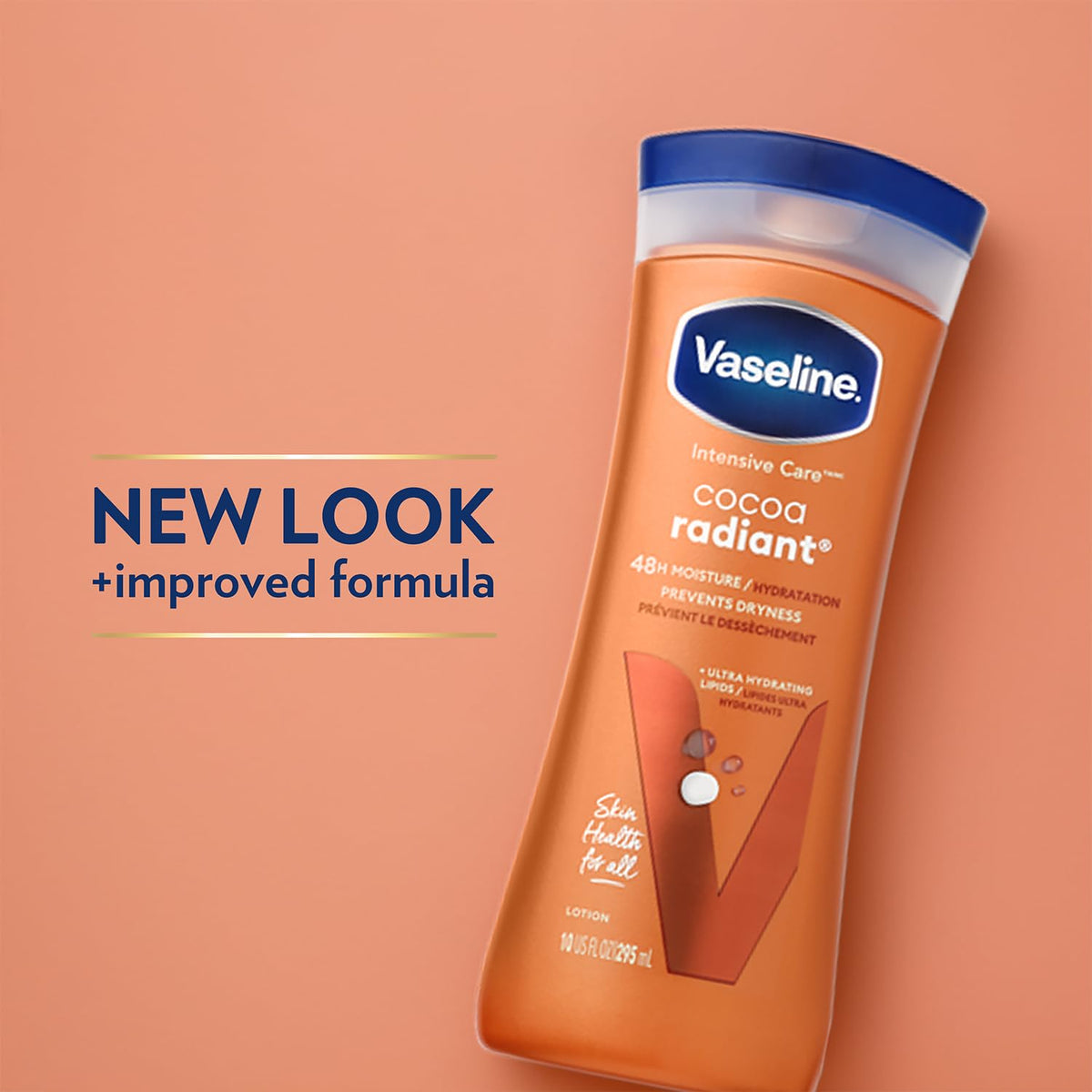 Application photo of Vaseline lip therapy on lips for smoother, softer results