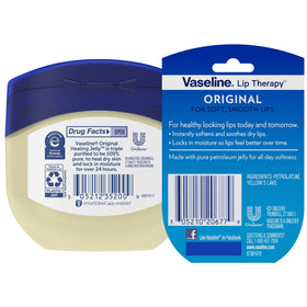 Vaseline Lip Therapy mini tube ready for pocket use and quick lip repair
