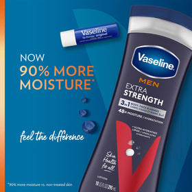 Vaseline lotion bottle held to show scale and convenient 10 oz size