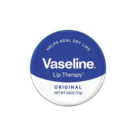 Vaseline original tin front view showing classic label and portable protection