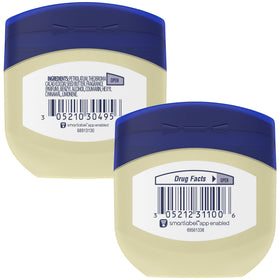 Vaseline original jar close-up showing smooth jelly texture for quick protection