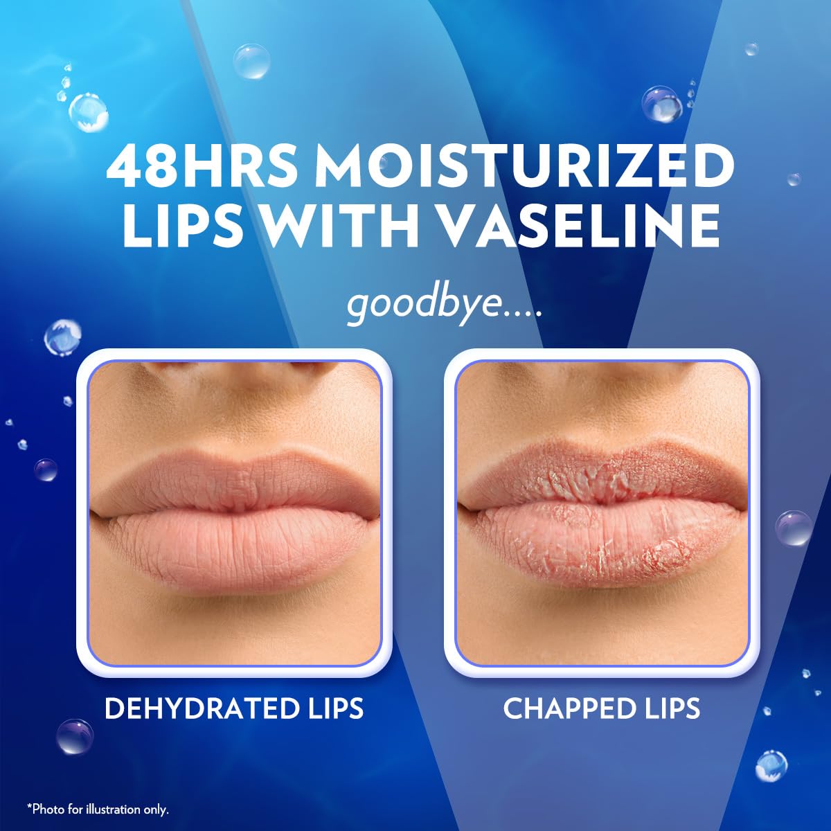 Vaseline original lifestyle outdoor use showing protection from elements