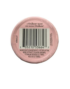vaseline pink bubbly texture close-up revealing glossy rosé jelly for smooth hydration