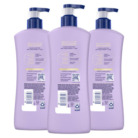 Vaseline pump close-up dispensing lotion for easy one-handed use