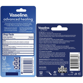 Vaseline single tube close-up highlighting twist-up design and easy use