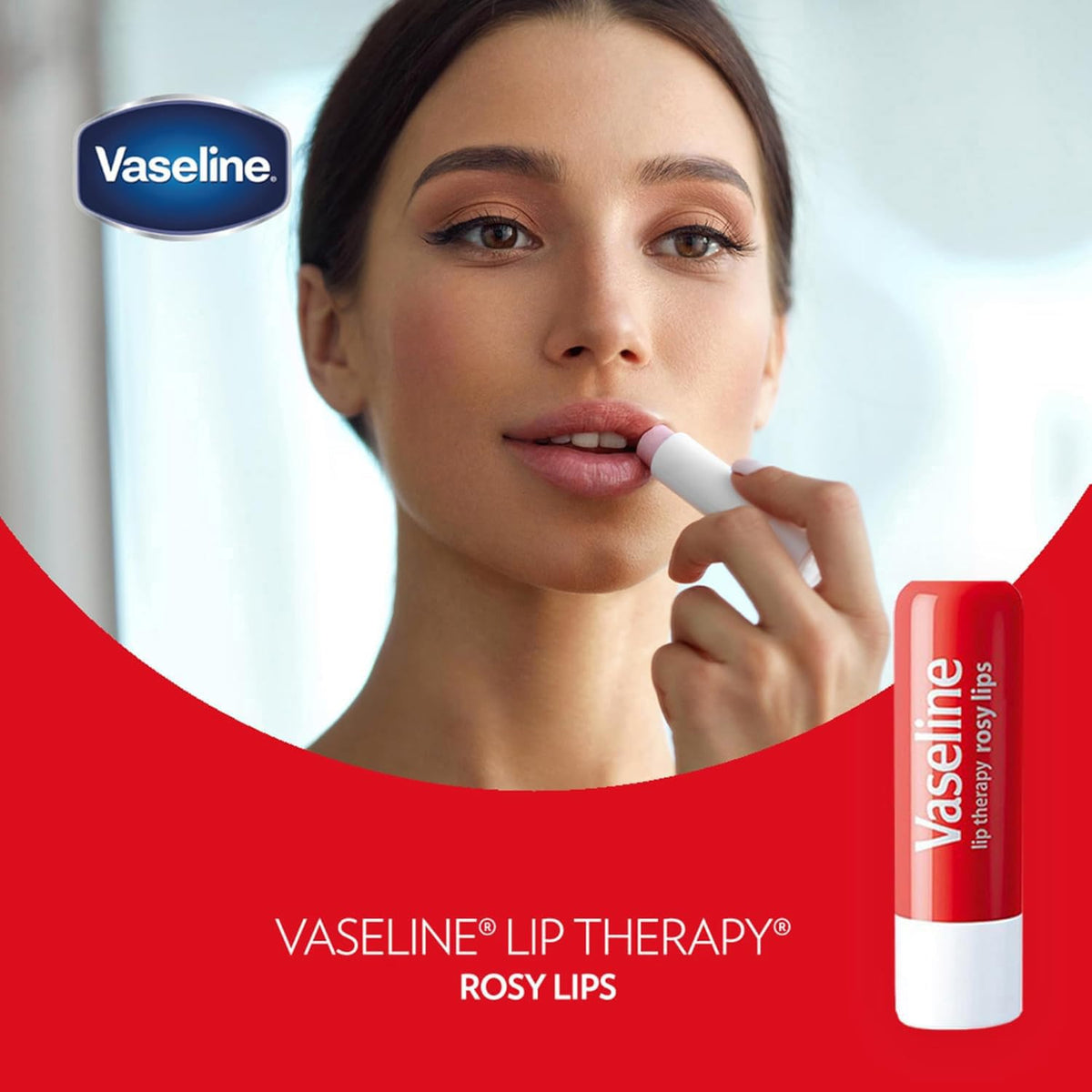 Vaseline twist-up detail showing easy, mess-free application mechanism