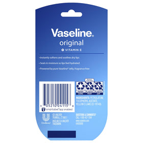 Vaseline top view open jar displaying smooth petroleum jelly surface