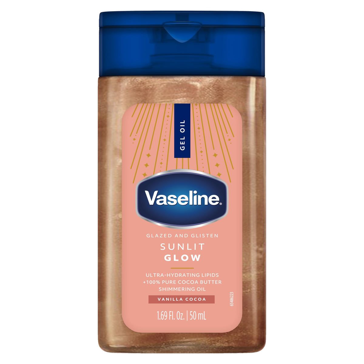 Vaseline three bottles in travel pouch for convenient on-the-go hydration