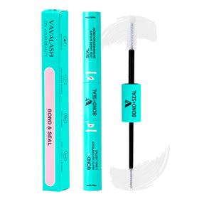 VAVALASH front packaging showing compact dual-ended glue for easy travel and storage