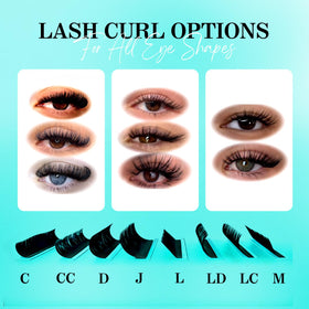 VAVALASH technician applying lashes illustrating fast application