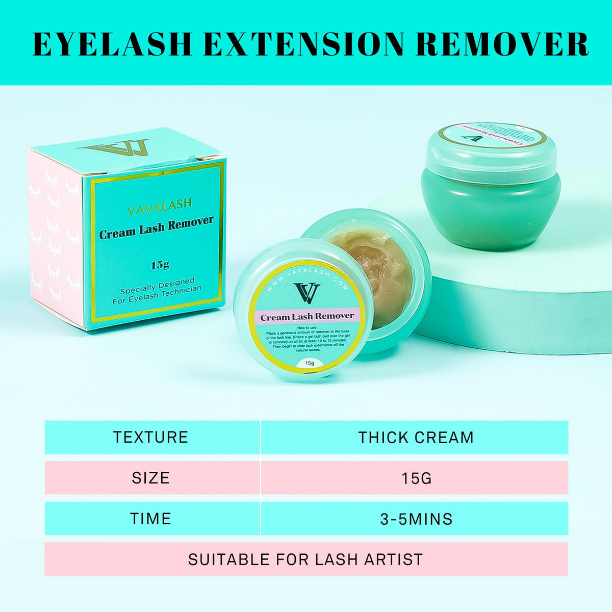 VAVALASH in a professional salon setting demonstrating safe use