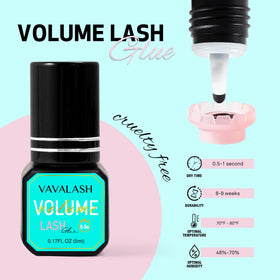 VAVALASH 5ml next to coin to show compact size and salon portability benefit