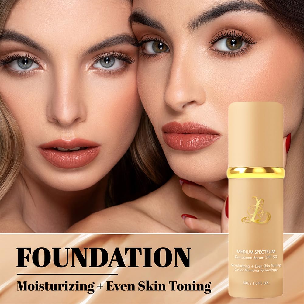 VBEYD lifestyle woman applying foundation for quick routine