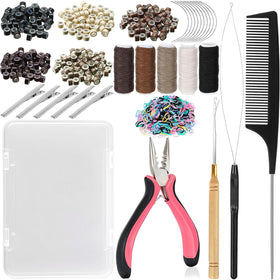 VCAY front view of kit case showing tools and beads for easy storage