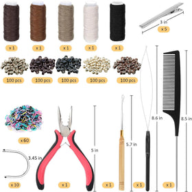 VCAY close-up of silicone-lined micro beads protecting hair strands