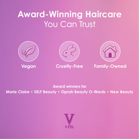 V&Co biotin and coconut ingredient focus for nourishment
