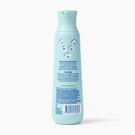 V&CO shampoo next to common objects showing 12 oz size