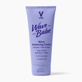 V&CO front packaging of Wave Babe showing product and branding, conveys clarity