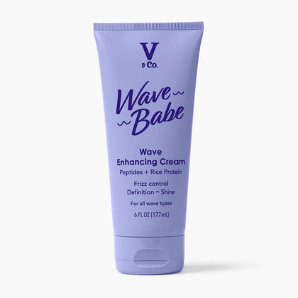 V&CO front packaging of Wave Babe showing product and branding, conveys clarity