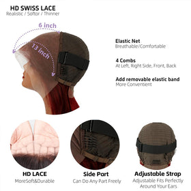 VCVVCV pre-plucked hairline detail offering realistic baby hairs and seamless blend