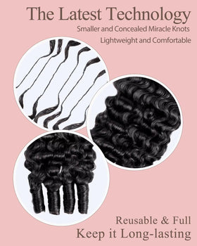 VDZ Miracle Knots pre-looped ends detail for faster installation and secure hold
