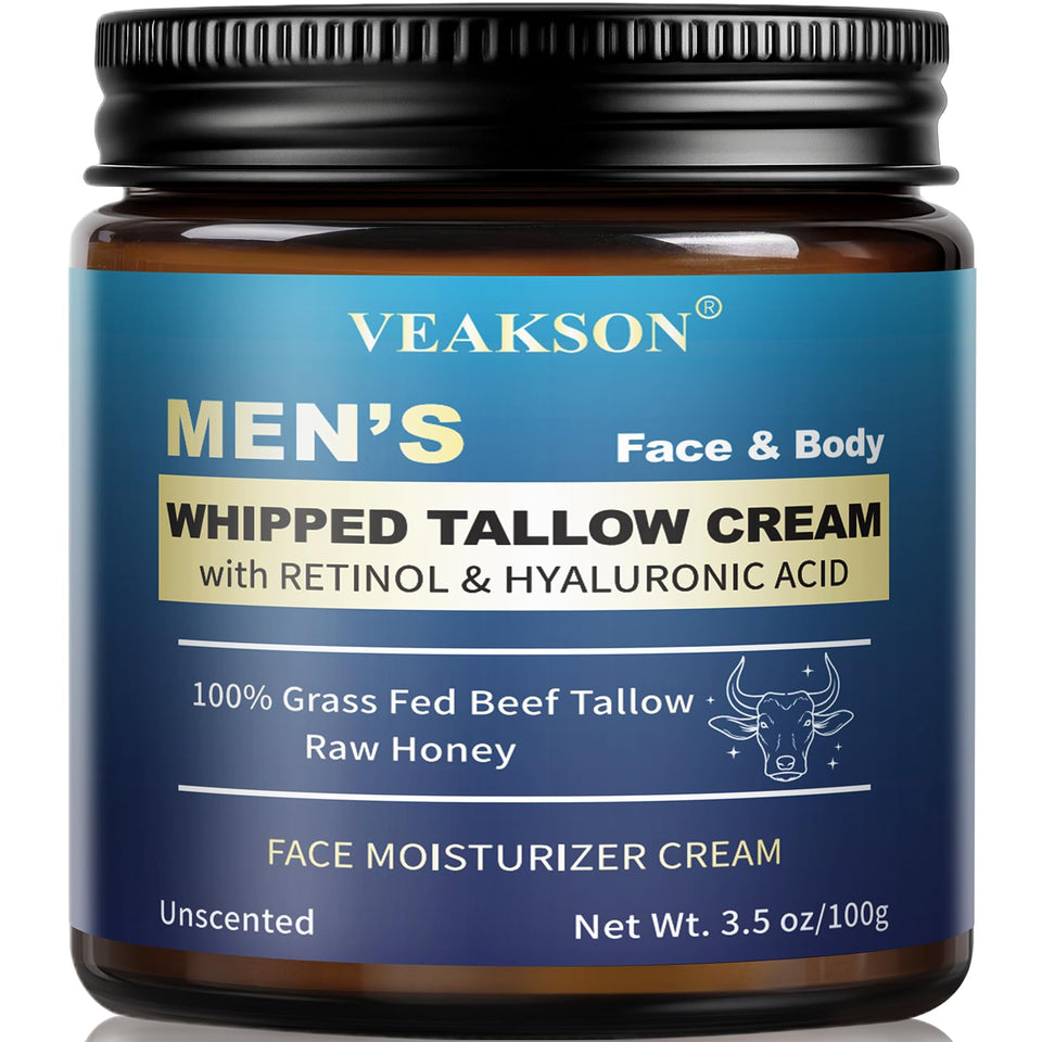 veakson front jar showing product and clean design for easy grooming