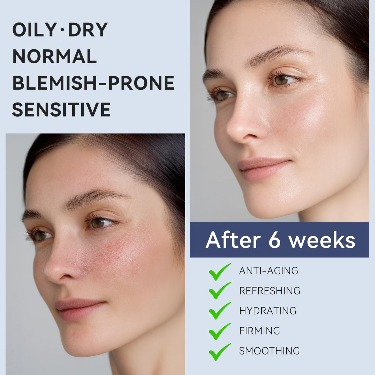 veakson massaging balm into neck and décolletage to boost firmness benefit