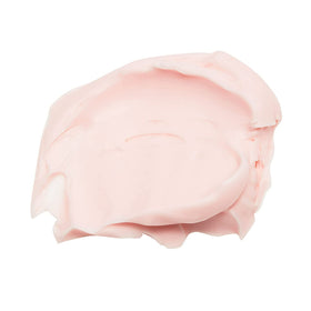 VEBA cream texture swatch on skin showing smooth absorbent finish benefit